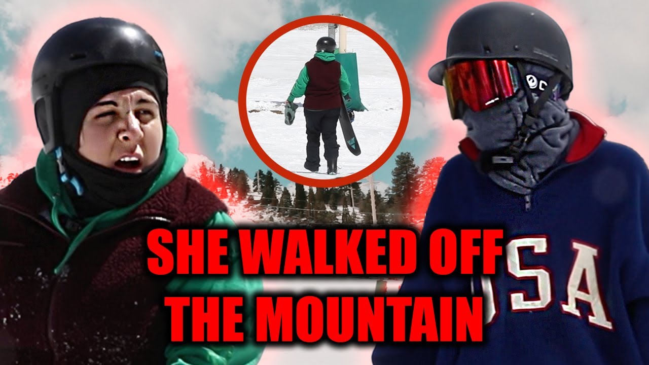 SUZY ANTONYAN & ALEXIS'S FIRST TIME SNOWBOARDING EVER