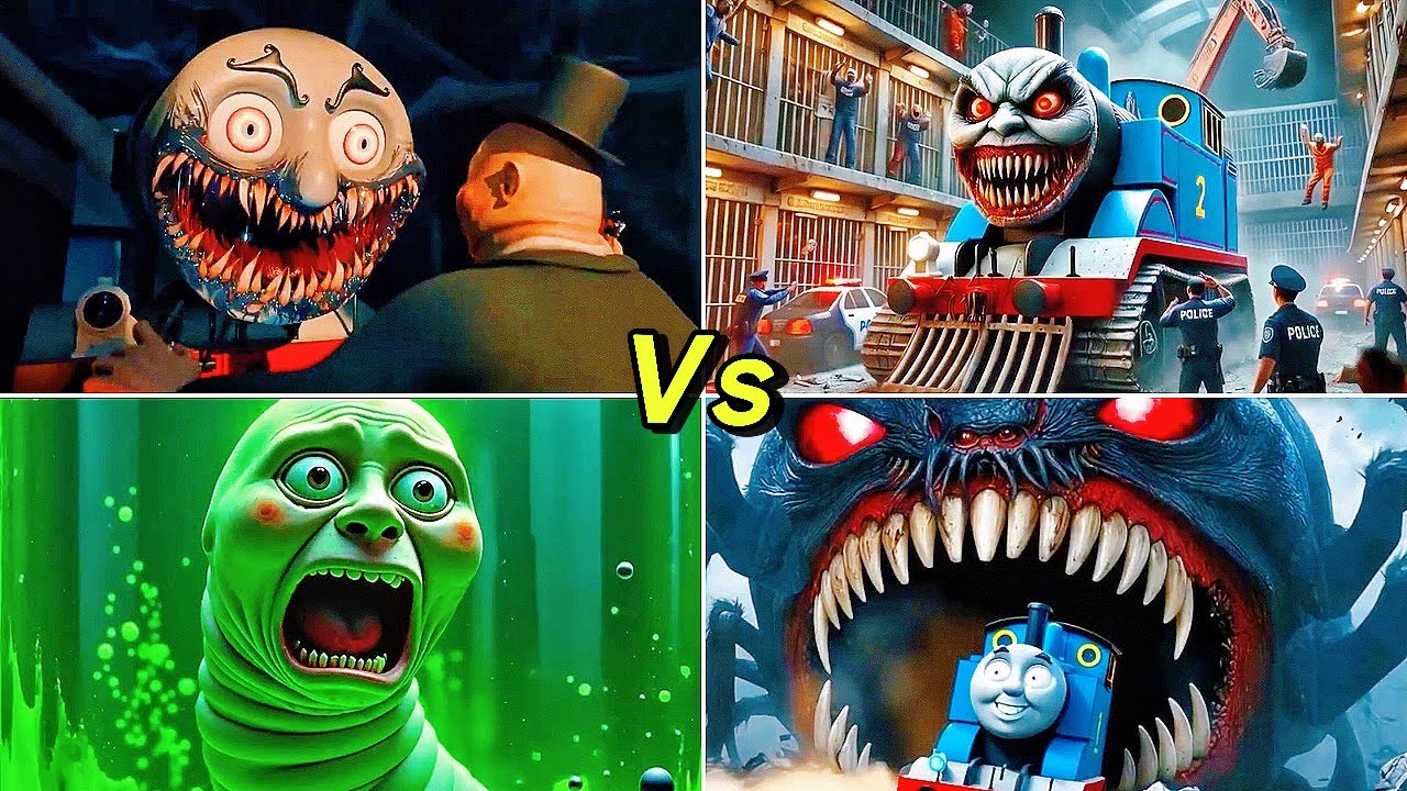 Thomas Train Eater Ruins Tiles Hop (Coffin Dance Edition)🚂🔥✅