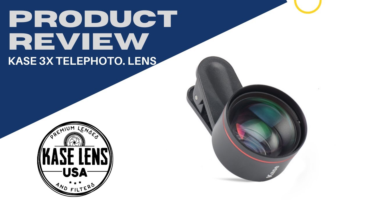 Kase 3X Telephoto Lens for Mobile Photography and Videos