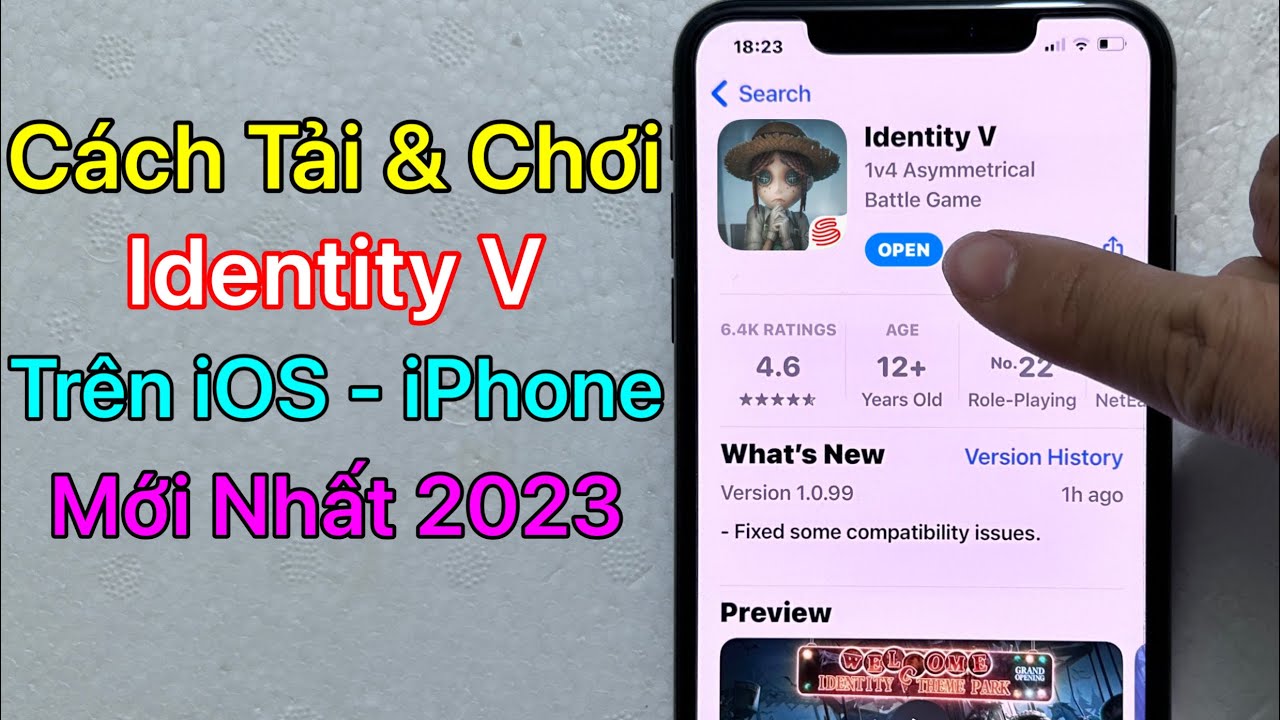 C&aacute;ch Tải Identity V iOS - iPhone / Mới Nhất 2023
