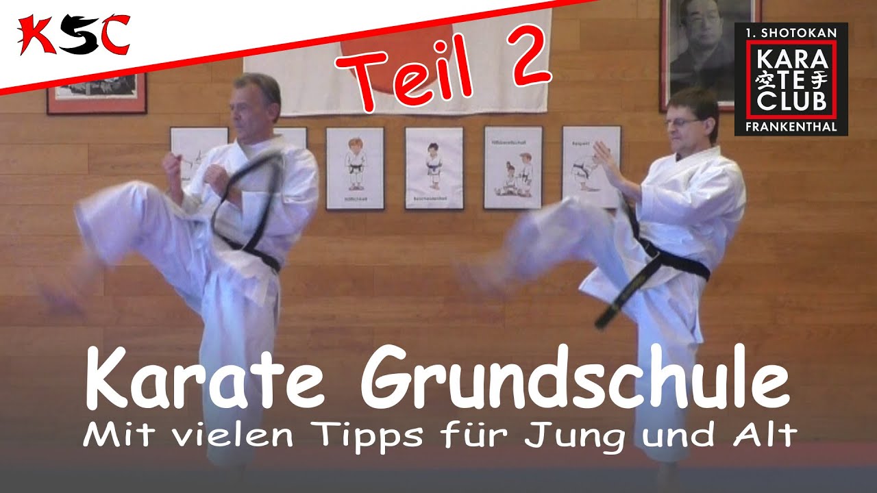 #Karate #KSC #Frankenthal - Karate Grundschule - mit vielen Tipps für Jung und Alt. Teil 2.