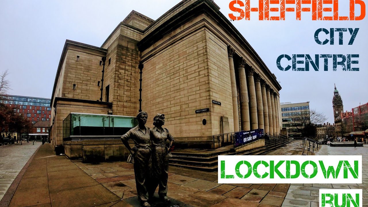 Quick tour around Sheffield City Centre during lockdown 2.0
