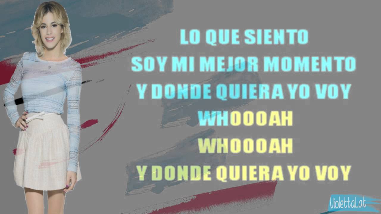 Violetta 2 - Soy Mi Mejor Momento (Martina Stoessel) (Karaoke Instrumental)