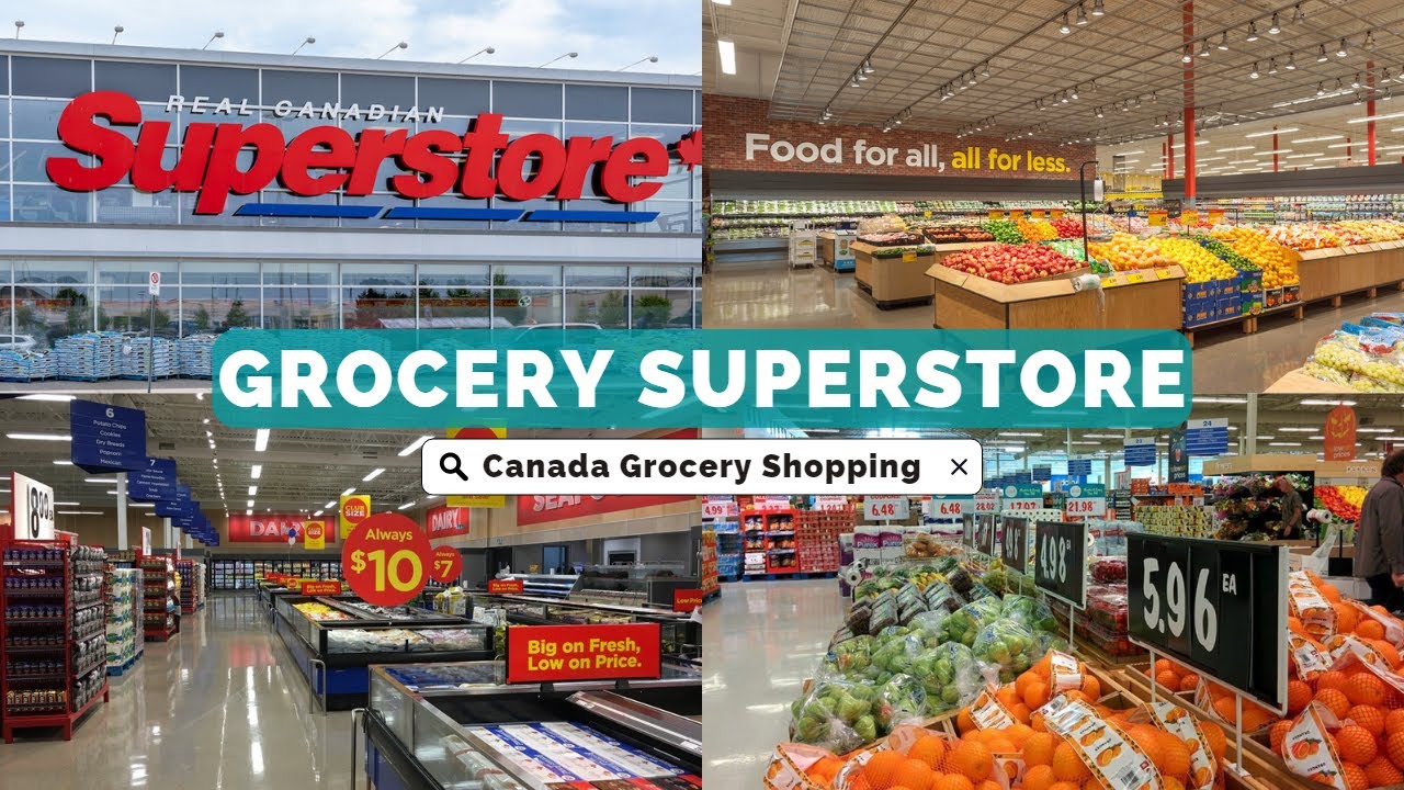 Real Canadian Superstore Grocery Shopping in Canada | Grocery Kitne ki Hogi?? 🤔