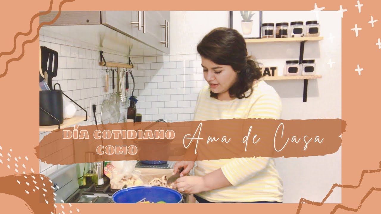D&Iacute;A COTIDIANO COMO AMA DE CASA VLOG | QUEHACERES DEL HOGAR | Limpieza cocina peque&ntilde;a casa INFONAVIT