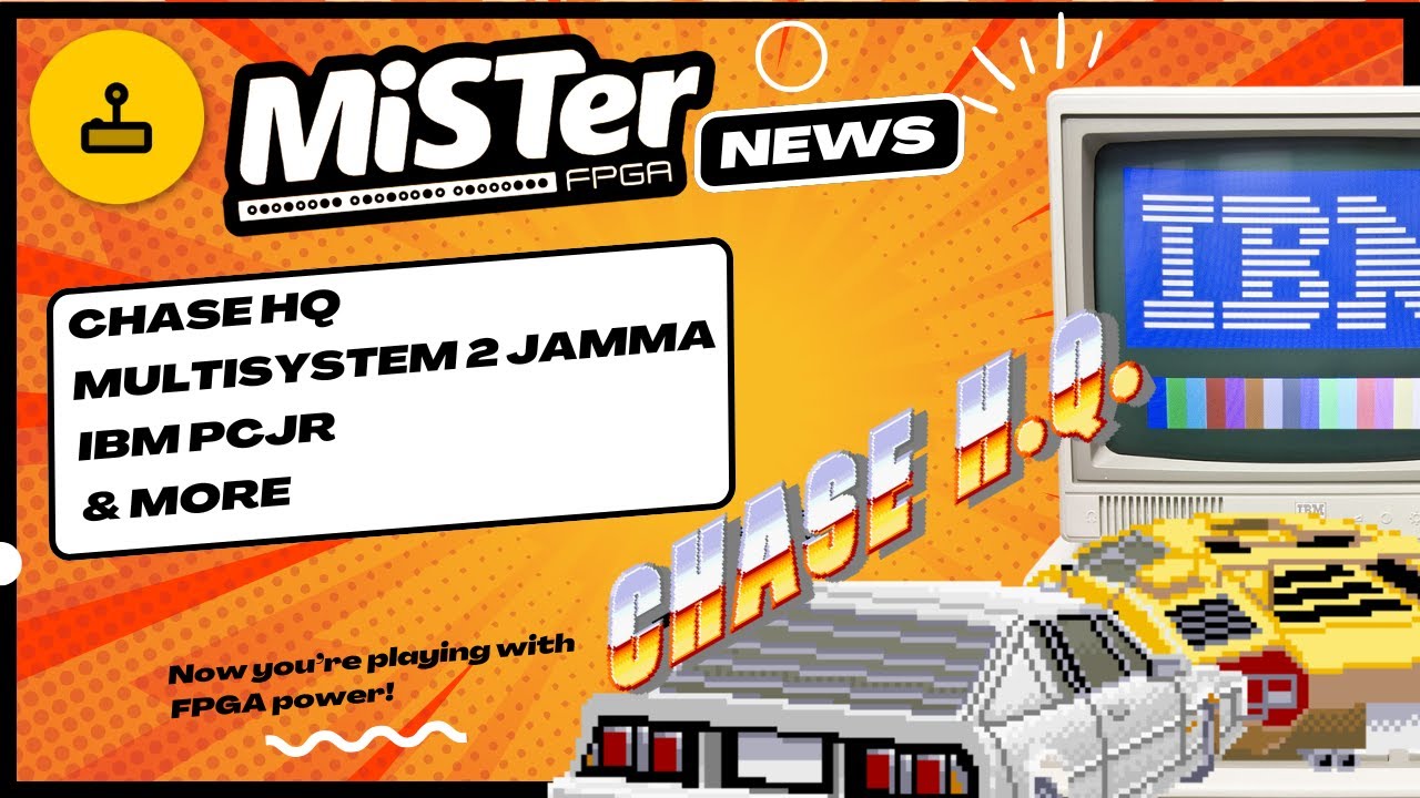 MiSTer FPGA News - MultiSystem 2 JAMMA, Chase HQ & More