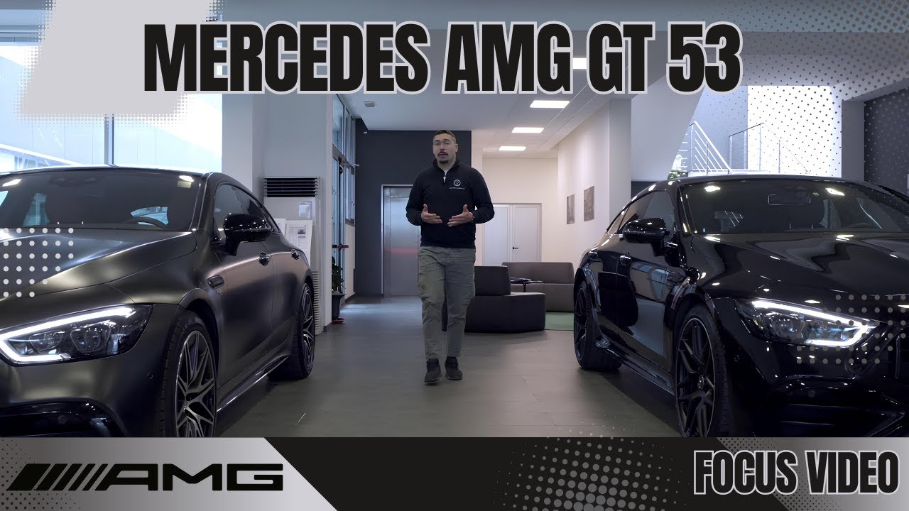 Mercedes AMG GT 53: la fusione tra eleganza e aggressività