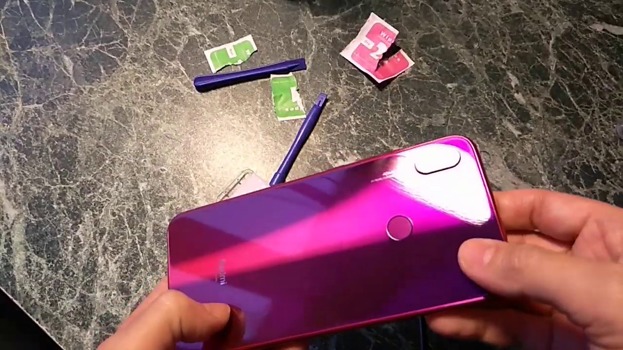 Инструкция: Как наклеить Защитное стекло задней камеры на Redmi Note 7 самостоятельно