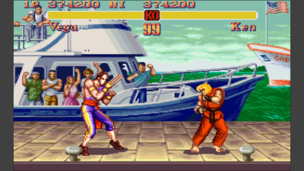 Super Street Fighter II (USA) [SNES] - play as Vega