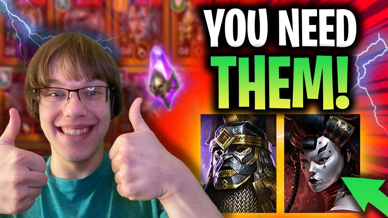 TOP 5 ALLY ATTACK CHAMPIONS! Must-Have for MAX Damage | Raid Shadow Legends