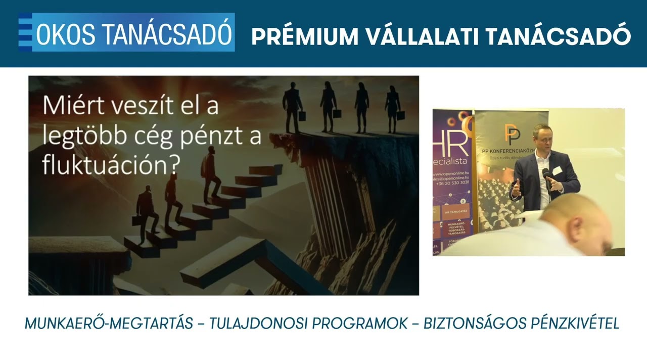 Domokos Olivér előadása a Munkaerőpiac 2026 konferencián