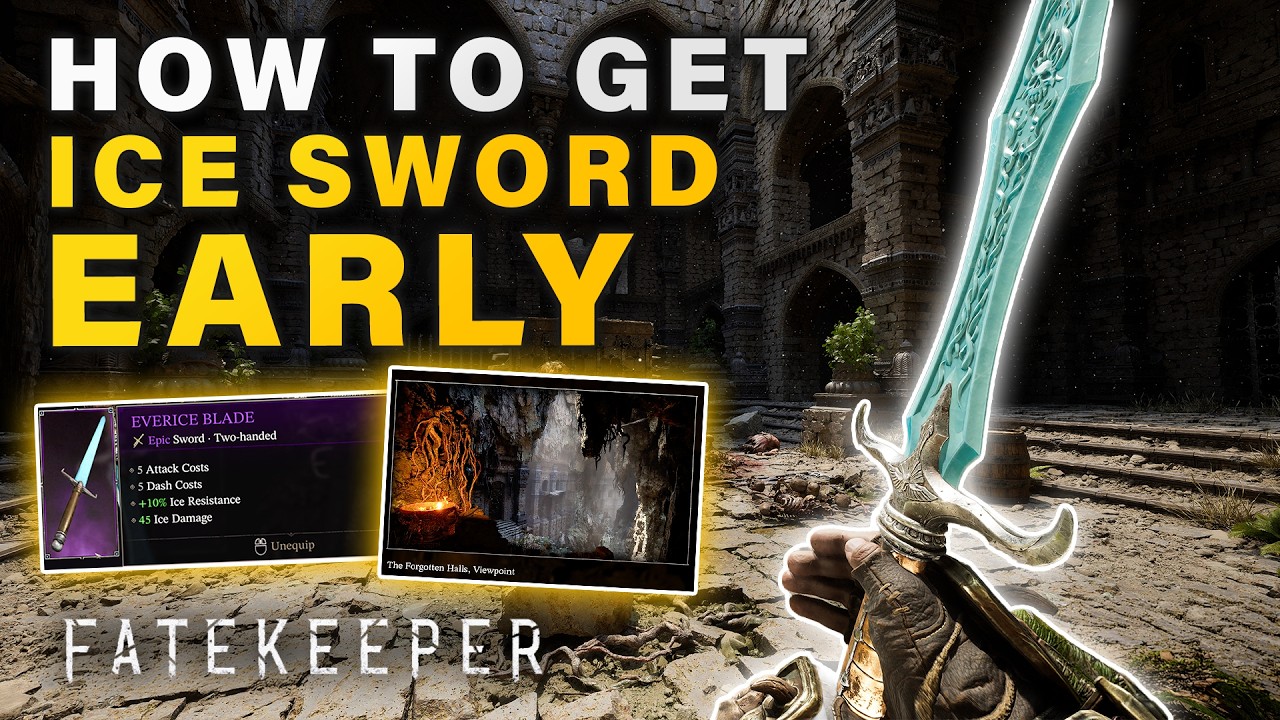 How to get SECRET Epic Ice Sword Early On ► Fatekeeper