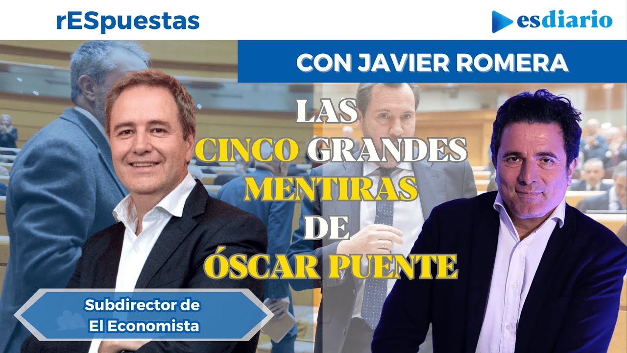 Óscar Puente: Sus grandes cinco mentiras y contradicciones sobre el caos ferroviario | ESdiario
