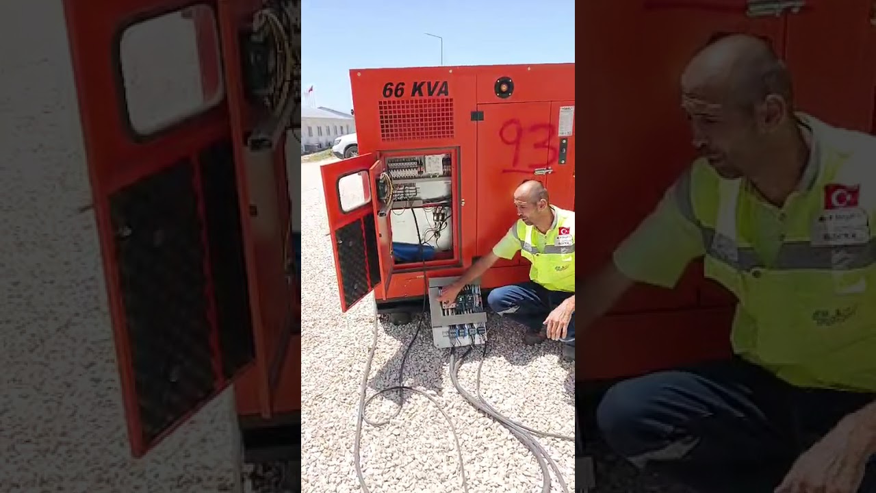 Jeneratör tamiri, elektrik transfer panosu montajı