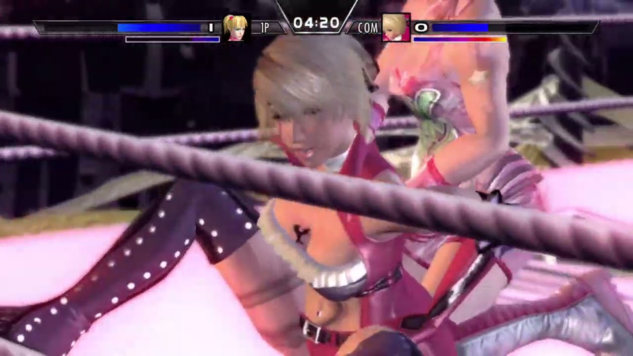Rumble Roses XX:Becky SS vs Rowdy Reiko SS
