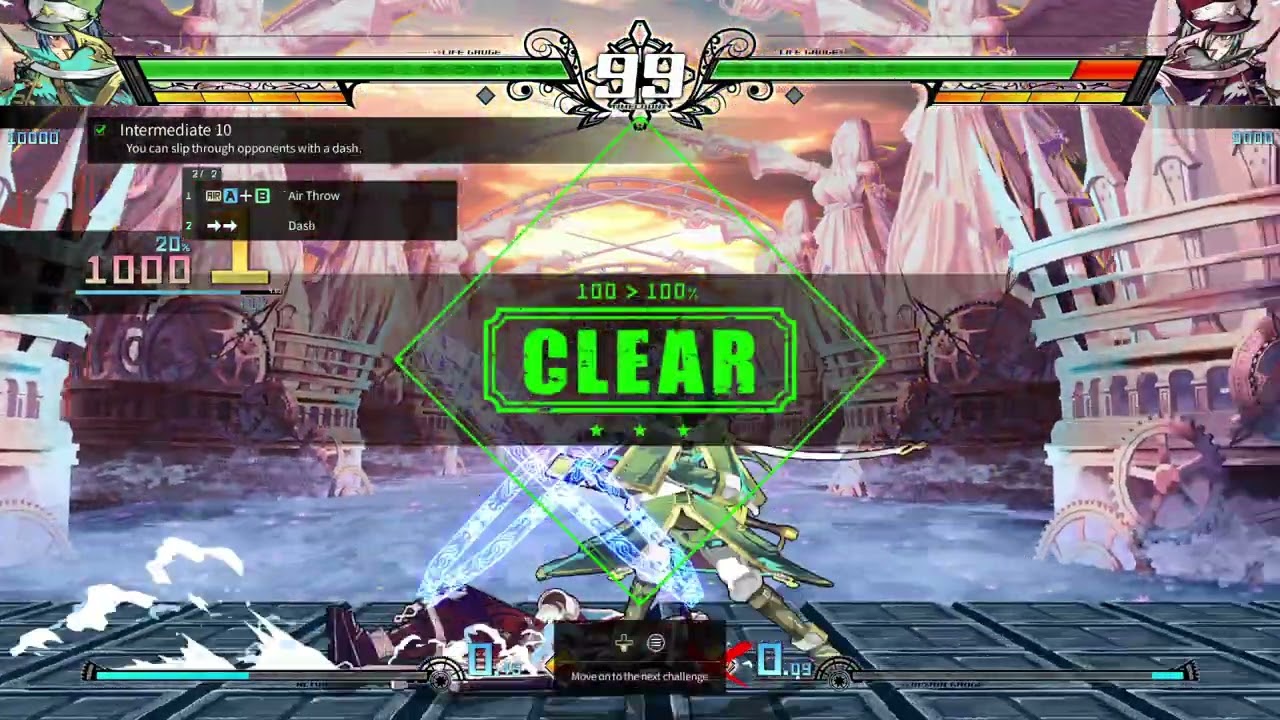 Sisca Combo Challenge Intermediate [Individually Crafted Fighting Games]