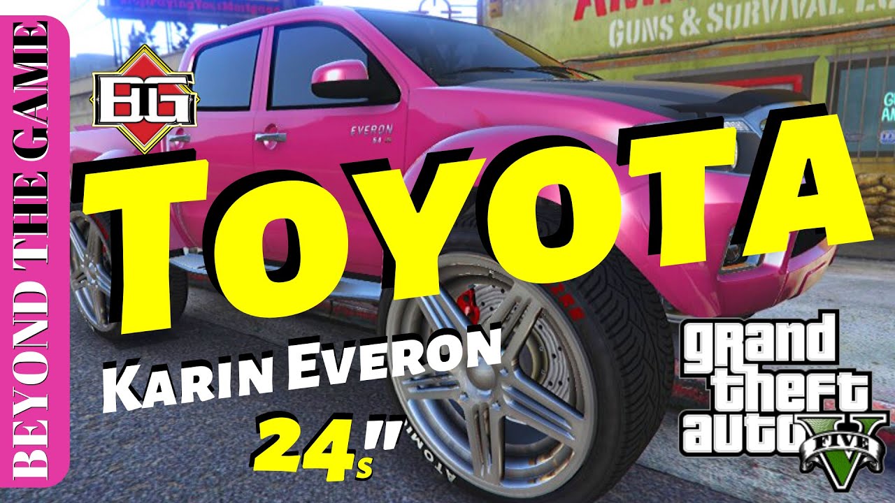 Karin Everon GTA 5 Customization : Truck Meet