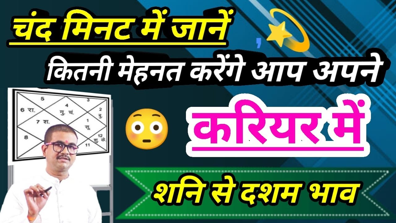 शनि से दसम भाव का गहरा राज, कर्मो की सुद्धि और सफलता का मंत्र
