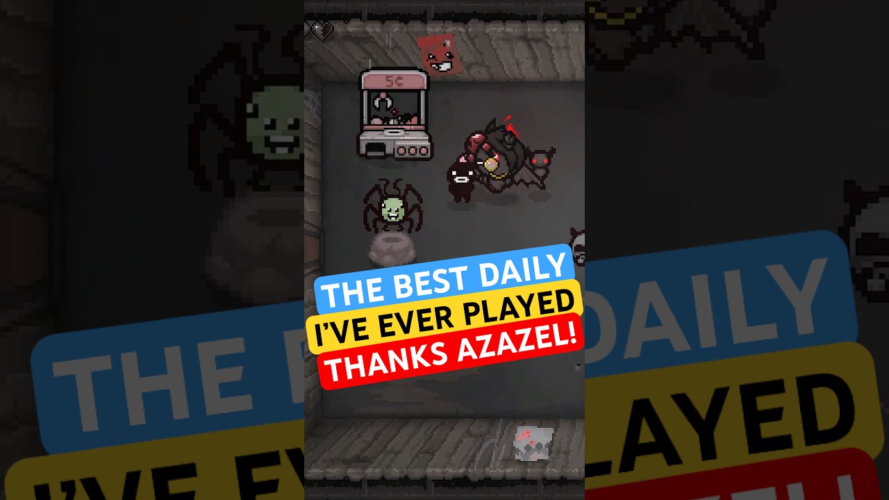 My FAVOURITE EVER Daily! This was so much fun! #bindingofisaac #shorts