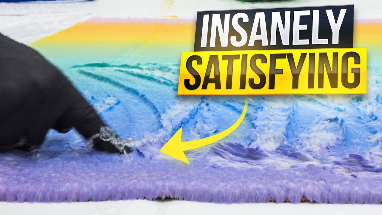Your Ears & Eyes Will Thank You ! Insane Carpet Cleaning ASMR