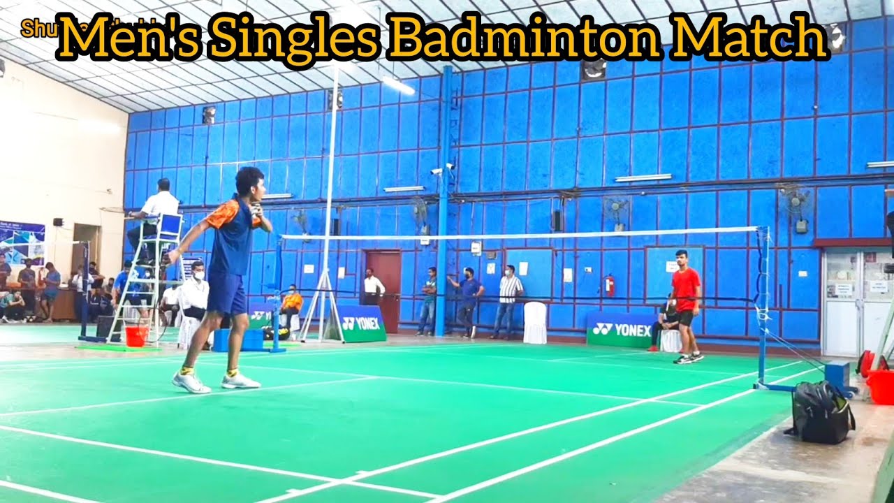 Men's Singles Badminton Match. &lrm;@BWF  #shuttlershubho #wbba #badminton #match #trickshots