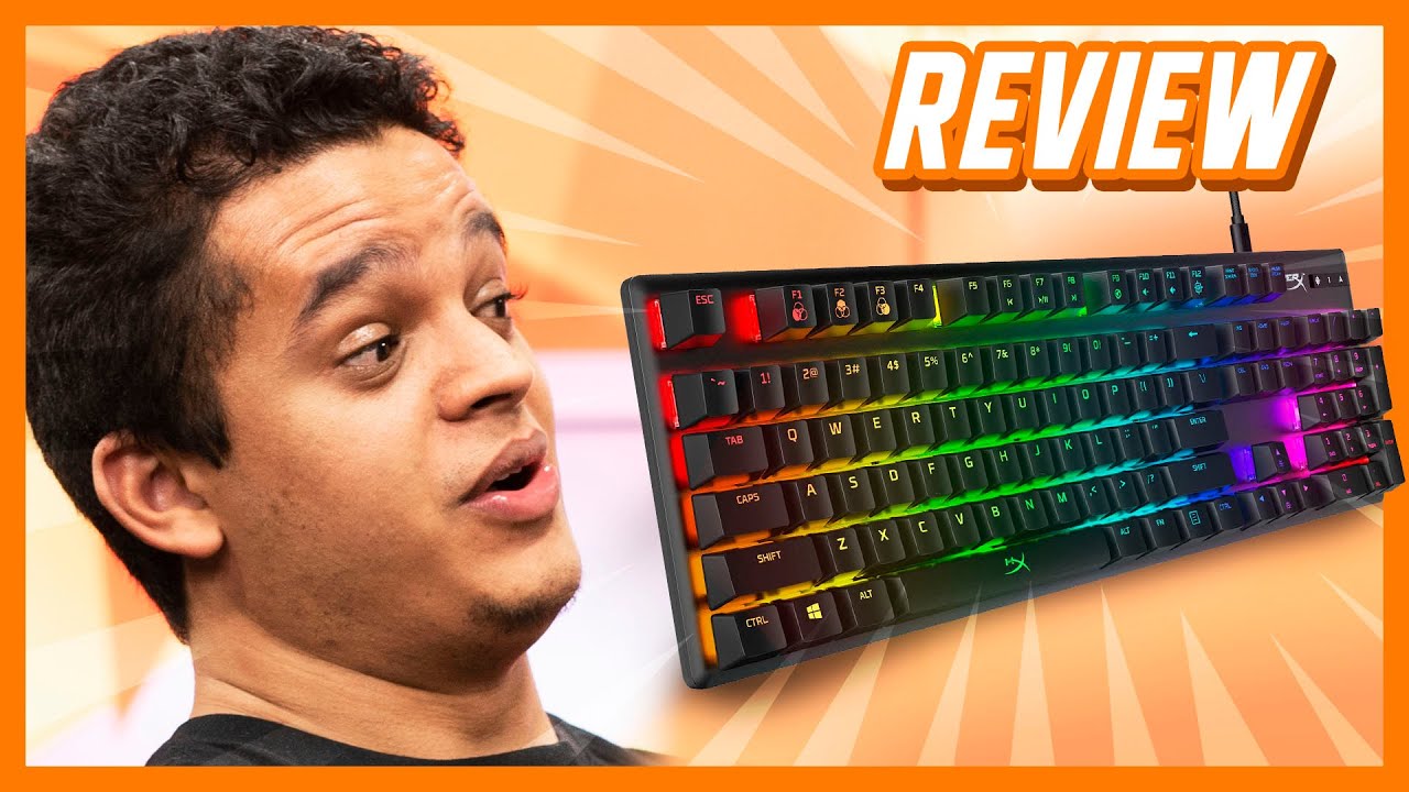 Teclado GAMER COMPACTO com RGB! HyperX Alloy Origins