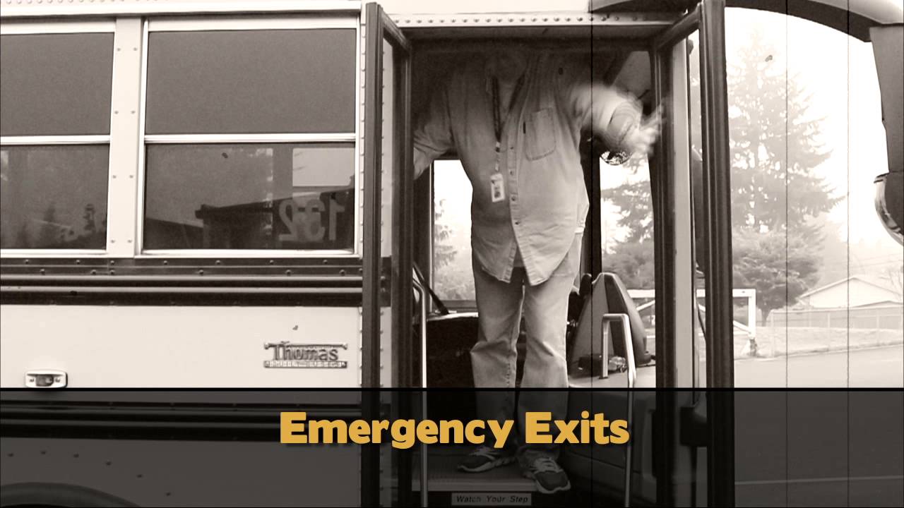 School bus evacuation drills