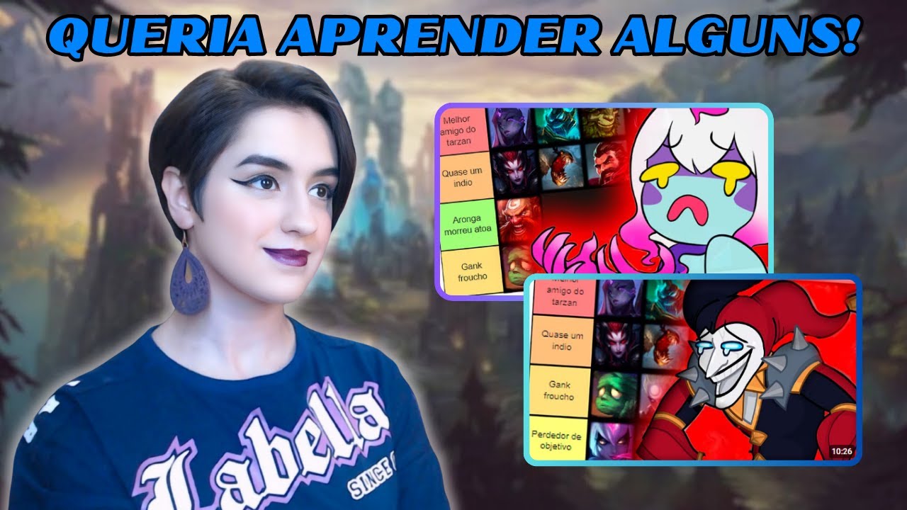 REACT 2 em 1 - LISTA 100% CONFIÁVEL E NADA TENDENCIOSA SOBRE JUNGLERS DO LOL (Baixa Qualidade)