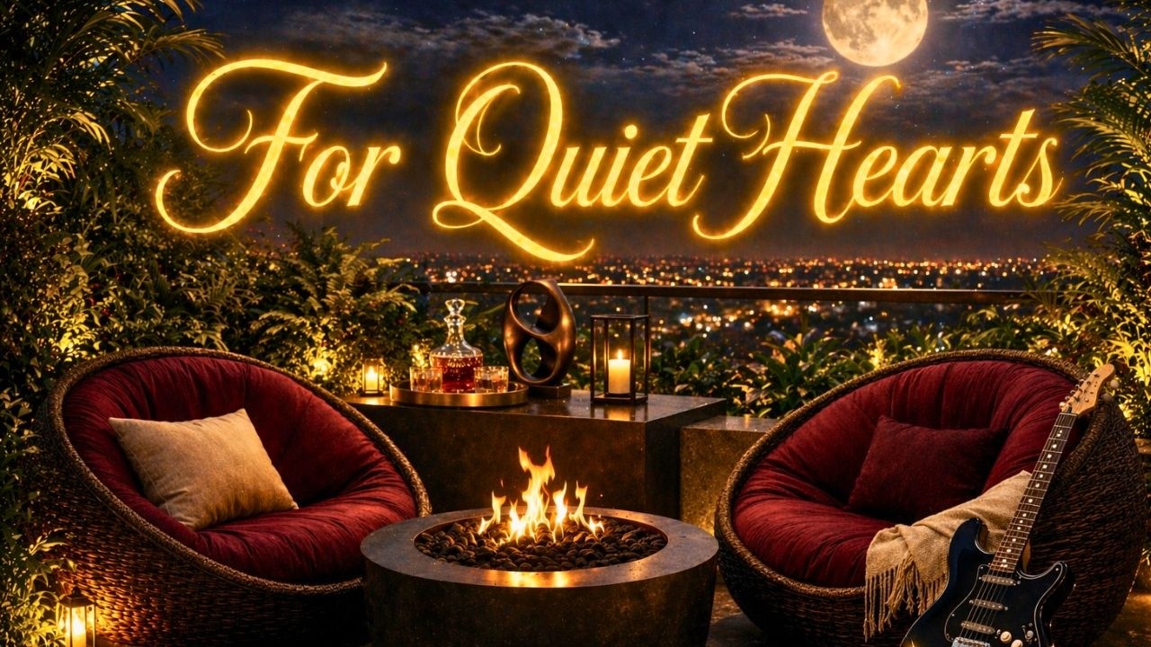 Moonlit Blues to Soothe the Soul | Calm Instrumentals for Quiet Evenings