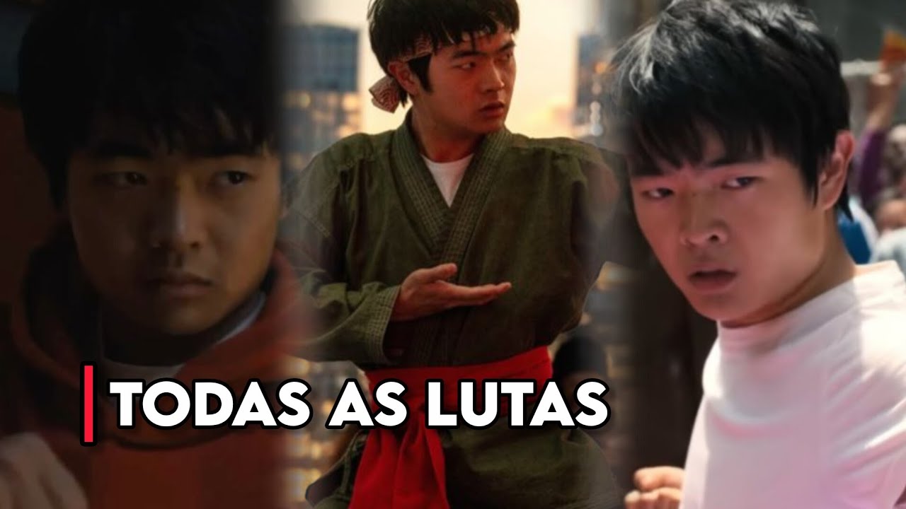 TODAS AS LUTAS DO LI FONG - (Karatê Kid: Lendas)