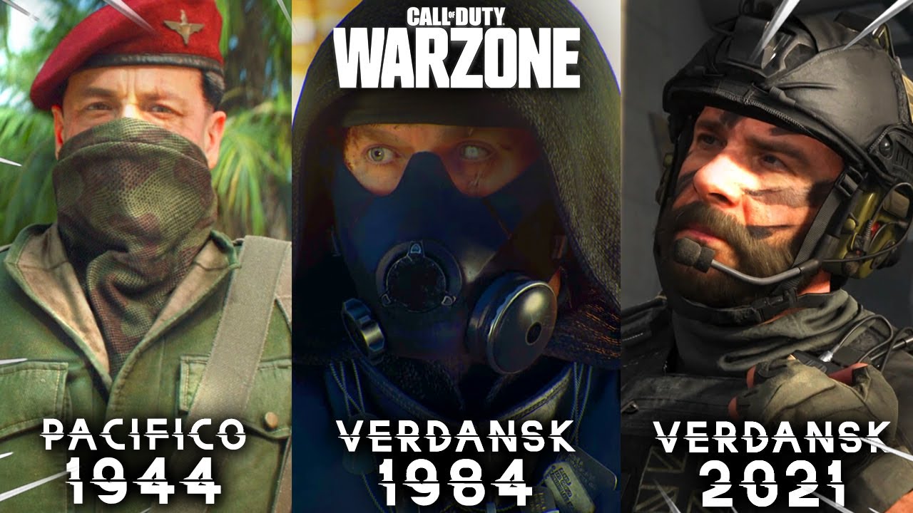 EXPLICACIÓN de la HISTORIA OCULTA de WARZONE en ESPAÑOL (TODAS las TEMPORADAS) *1944 - 1984 - 2021*