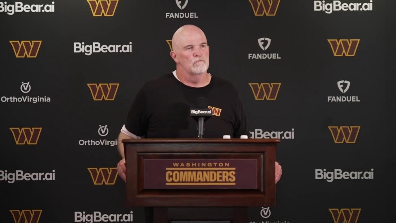 HC Dan Quinn Speaks To The Media After Practice | Washington Commanders