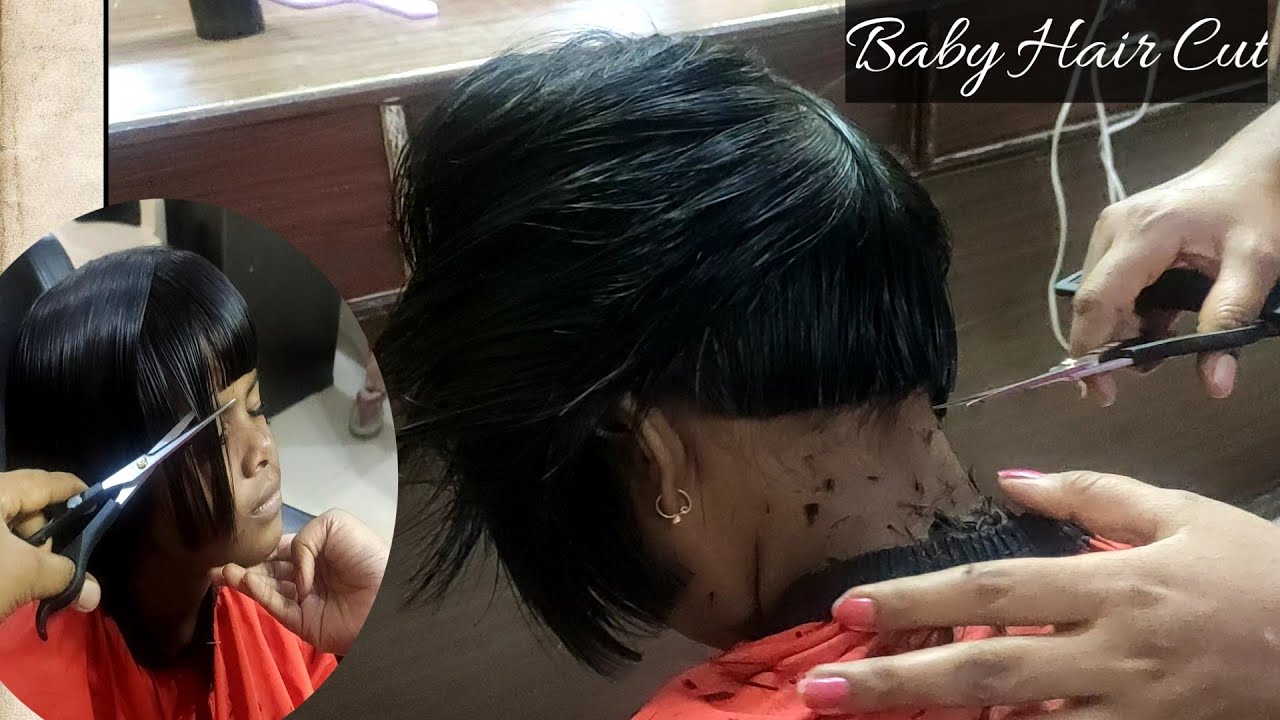Baby Hair Cut At Salon / Baby Hair Easy Method / Kalpana Trends