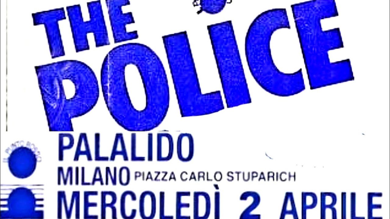 The Police - Palalido, Milano, Italy, 2 apr 1980 FM BROADCAST