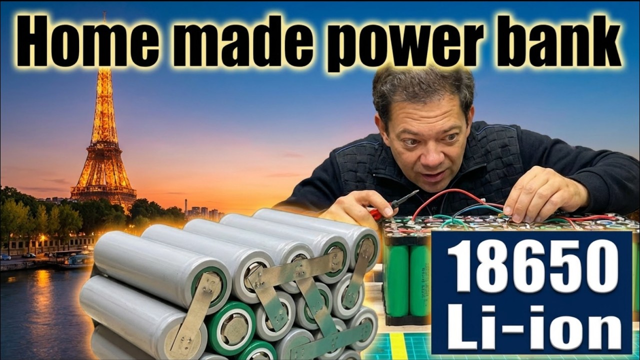 The genius of giant DIY Power Banks – Portable, Powerful, Eco-Friendly