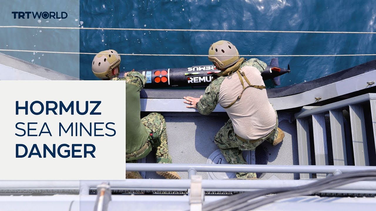 US warns over Iranian mines in Strait of Hormuz