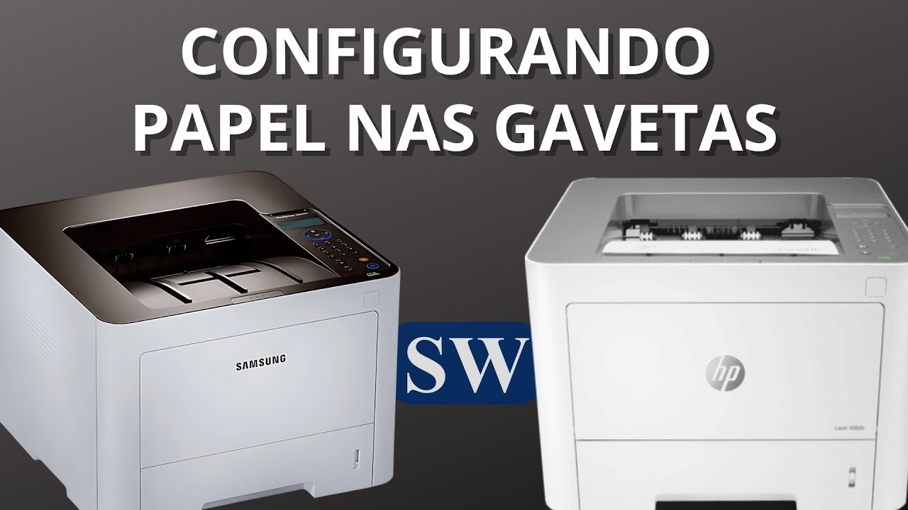 HP 408 e Samsung 4020 -  ajustes de continuação automática de papel