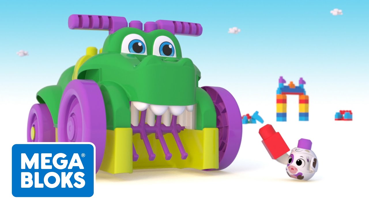 MEGA BLOKS™ | El cocodrilo tiene dolor de muelas | La compilación | Dibujos animados
