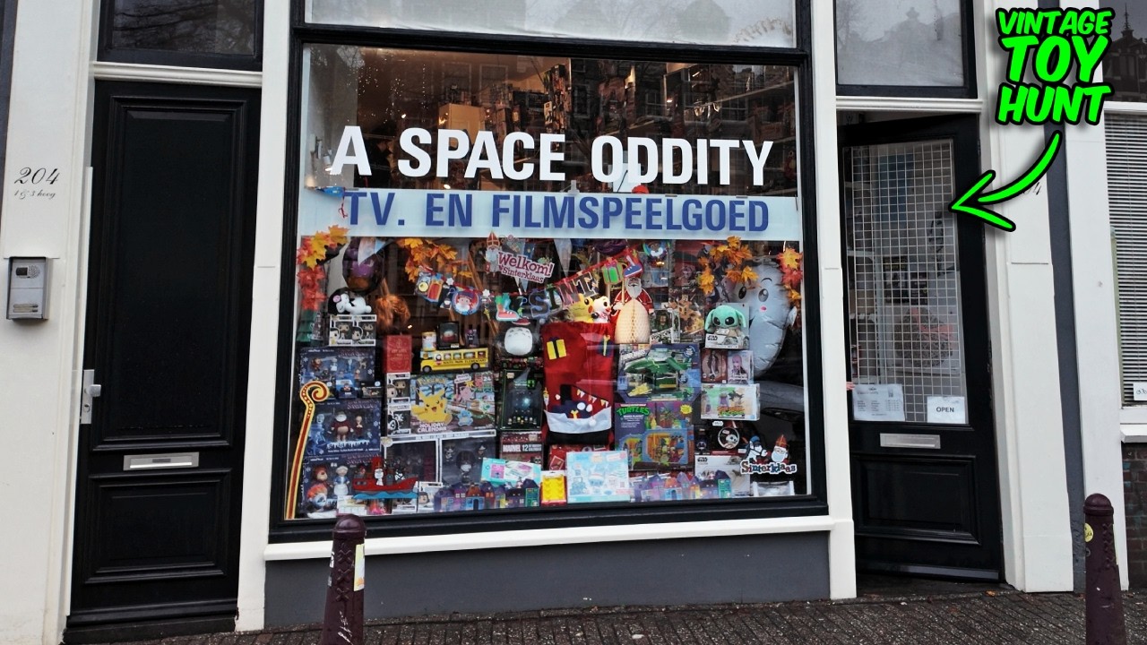Bonkers Vintage Toy Hunt in Amsterdam at a Space Oddity