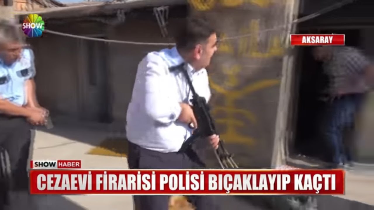 Cezaevi firarisi polisi bıçaklayıp kaçtı
