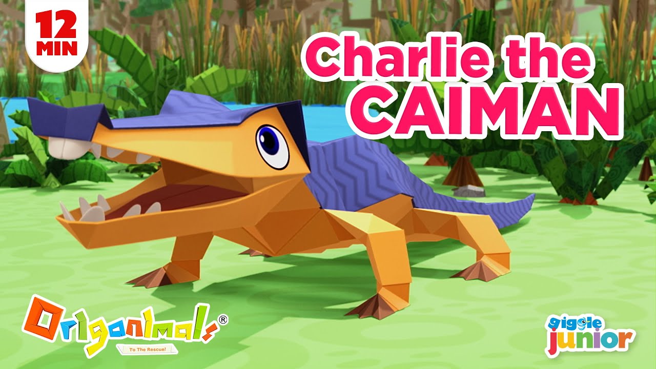 Episode 8. FUN CARTOON FOR KIDS - CAIMAN RESCUE