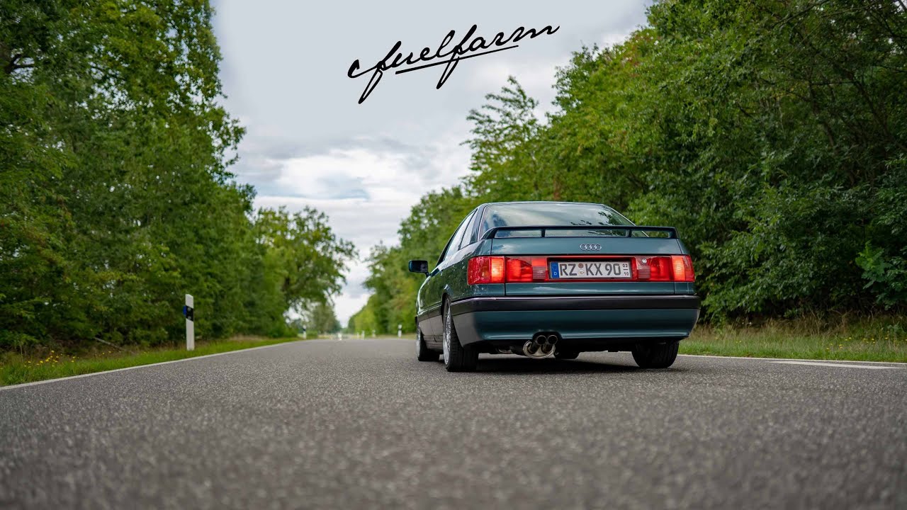 Audi 90 BN Pipes Sound | 4K