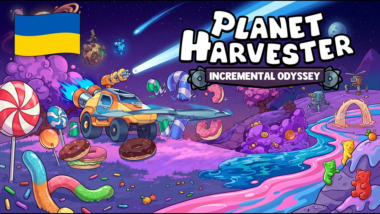 ПРОЙШОВ ГРУ НА 100% - Planet Harvester: Incremental Odyssey