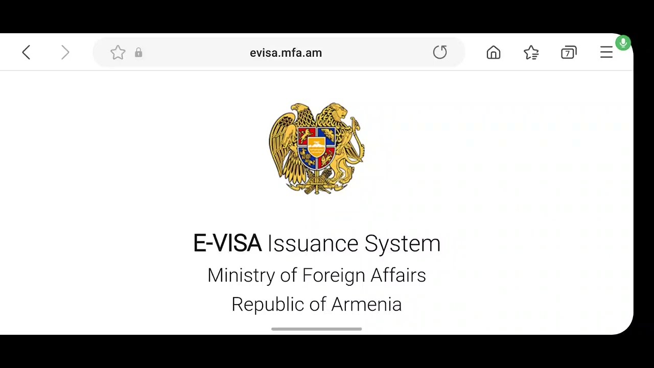 How To Apply Armenia eVisa (Tourist Visa) Online Step By Step Full Details