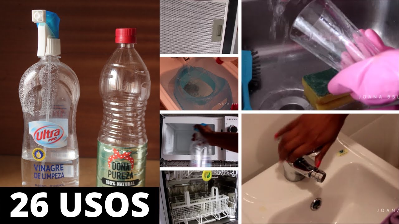 26 Usos Vinagre de Limpeza | Para que serve, benefícios | Como Usar Vinagre Na Limpeza Da Casa