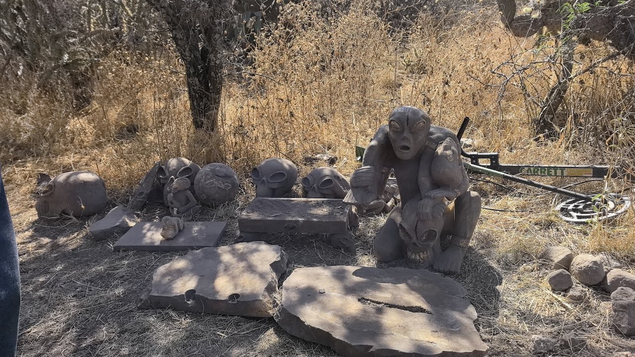 Ancient Alien Civilization Found Near Pyramid B in Tula Hidalgo Mexico 