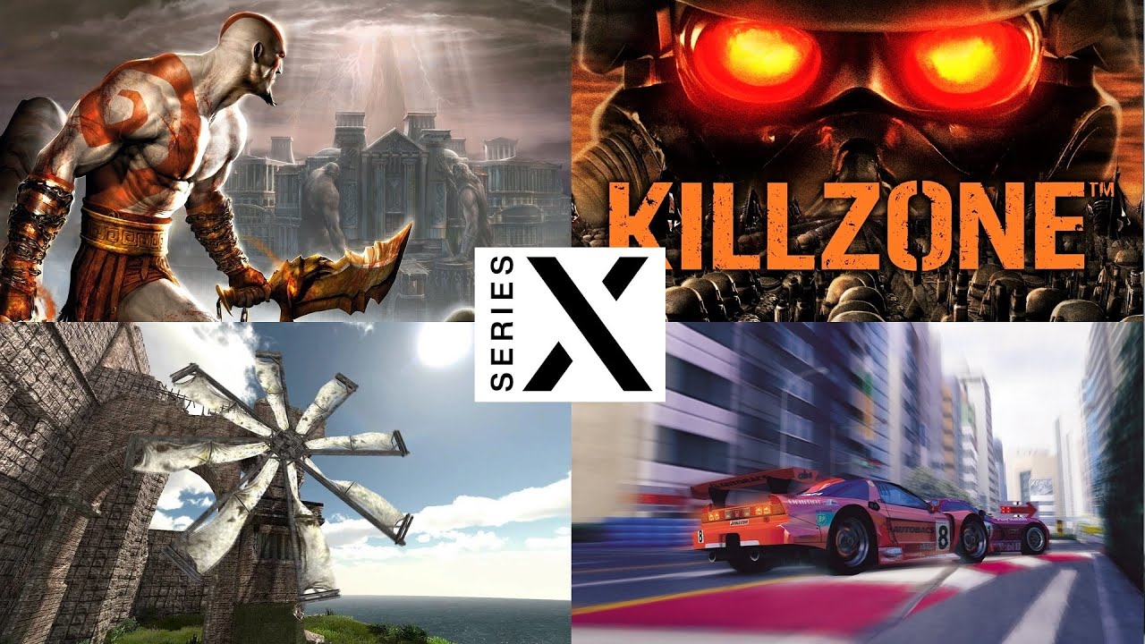 Sony PlayStation 2 эксклюзивы в 4K на Xbox Series X | God Of War, Gran Turismo, ICO, Killzone и др.