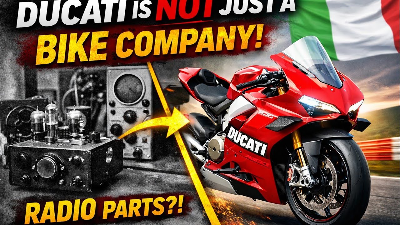 Ducati Is NOT Just a Bike Company #Ducati #BikeFacts #MotorcycleShorts #Superbikes #ItalianBikes