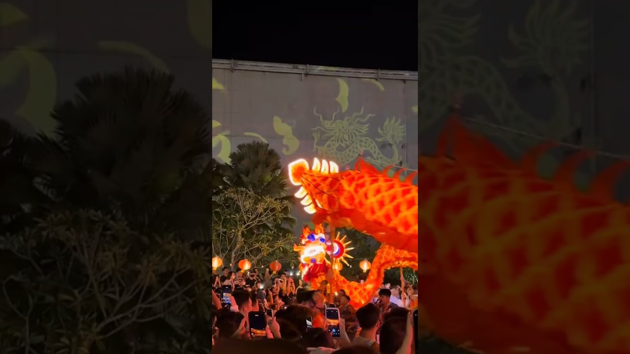 Atraksi Naga Bersinar Panca Bhakti Pontianak 2025 di gaia bumiraya city