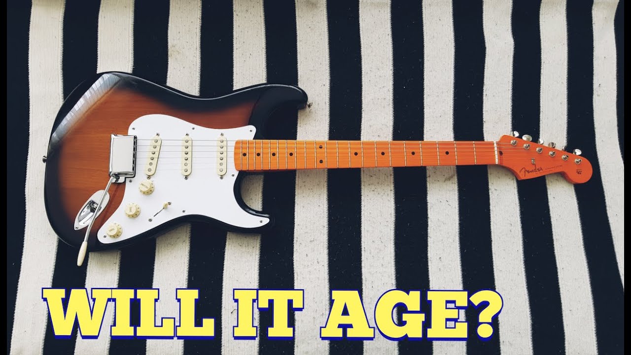 Fender 50s Lacquer Stratocaster 2TSB Aging! Will it age Part 1